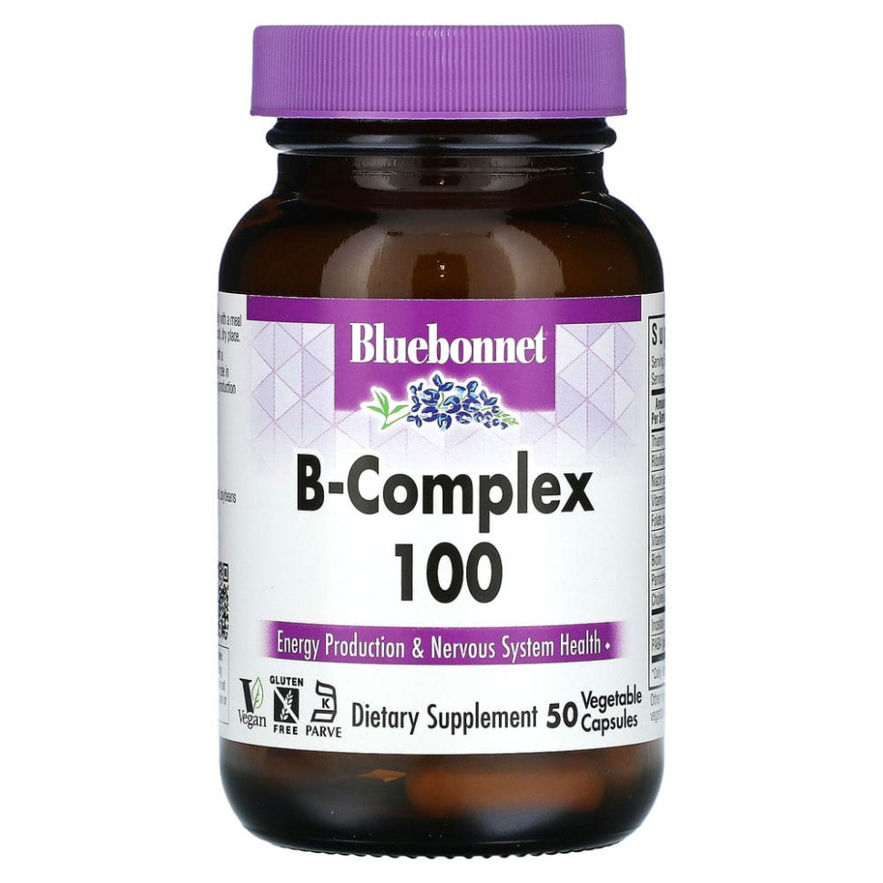 Bluebonnet Nutrition, B-Complex 100,   B, 50    2760