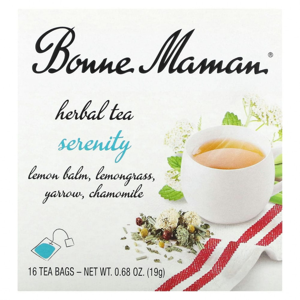 Bonne Maman, Herbal Tea, Serenity,  , 16  , 19  (0,68 )  1440