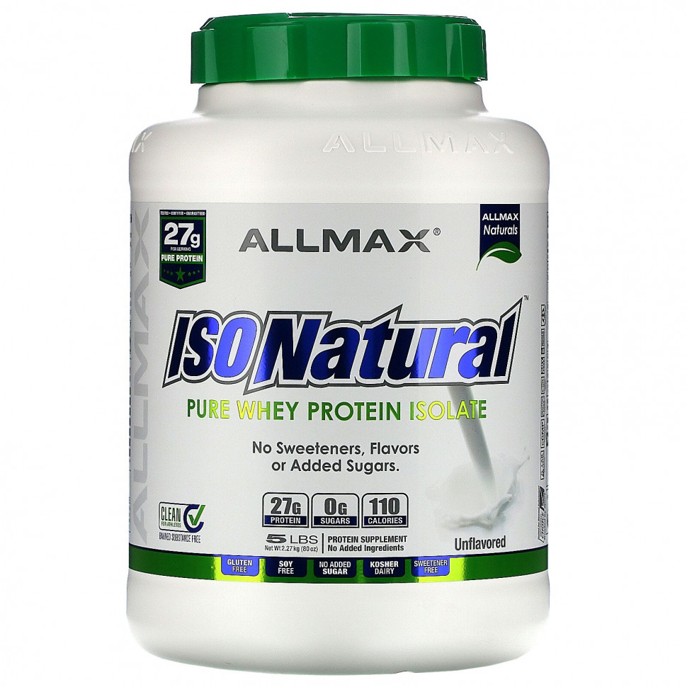 ALLMAX Nutrition, IsoNatural,    ,  ,   , 2,25  (5 )  18180