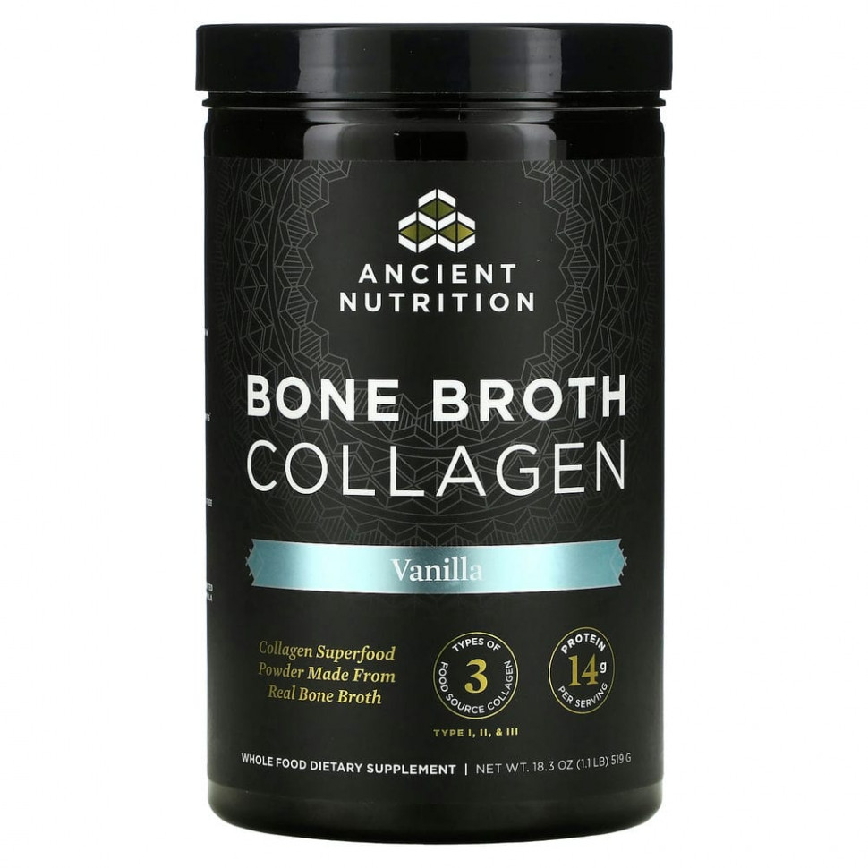 Dr. Axe / Ancient Nutrition, Bone Broth Collagen, , 519  (1,1 )  8740
