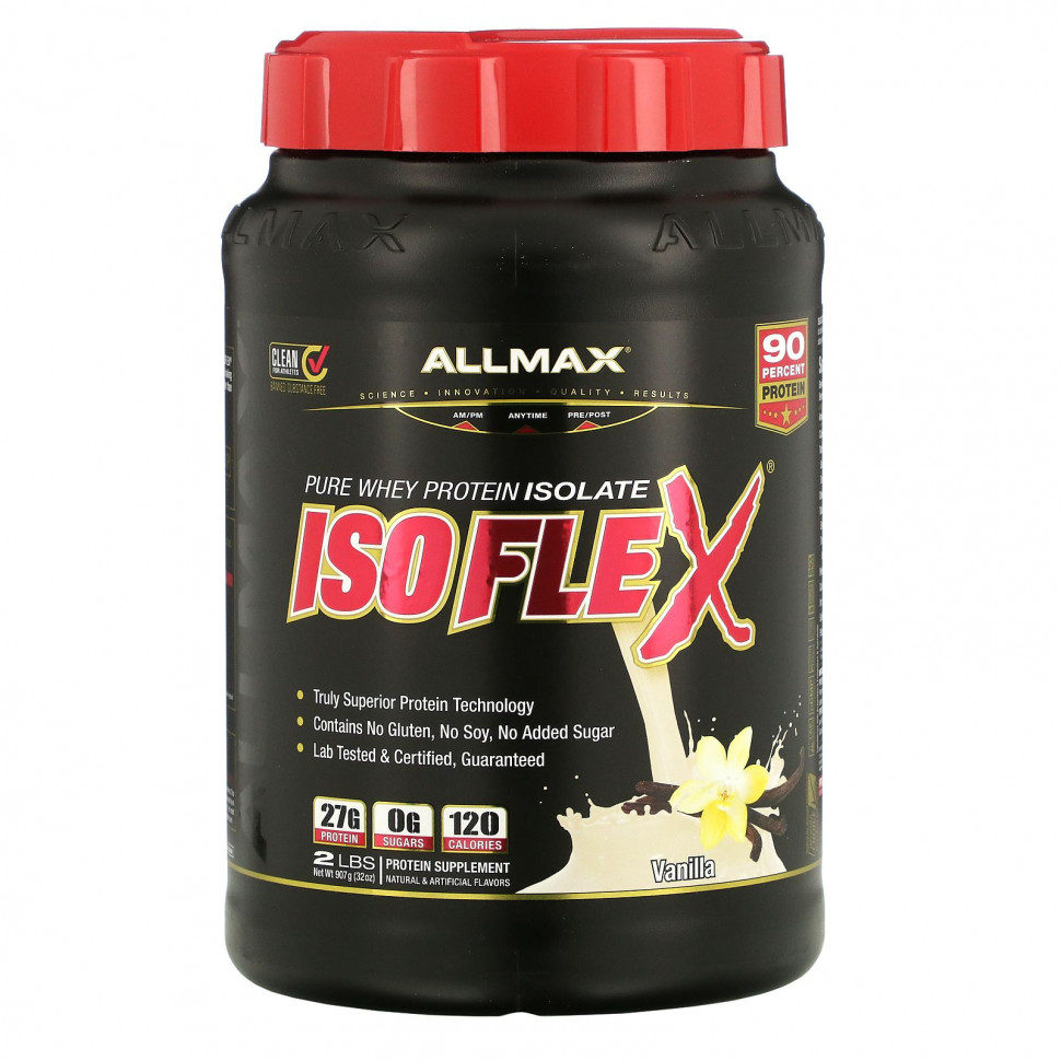 ALLMAX Nutrition, Isoflex, 100%-     (     ), , 2  (907 )  8410