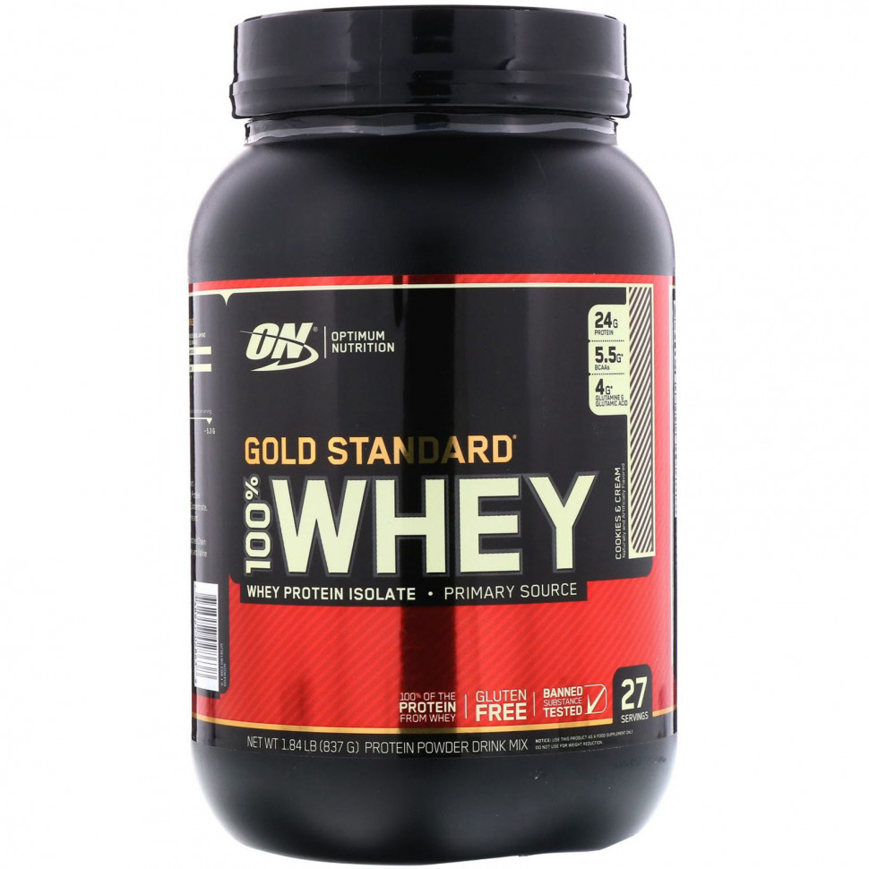 Optimum Nutrition, Gold Standard 100% Whey,      , 837  (1,84 )  10120