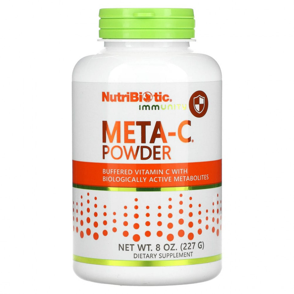 NutriBiotic, Immunity,  Meta-C, 8  (227 )  2960