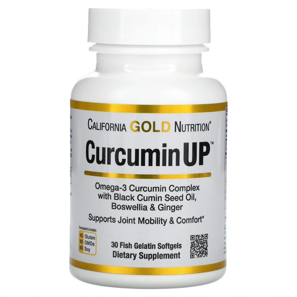 California Gold Nutrition, CurcuminUP,   -3  ,       , 30      1710