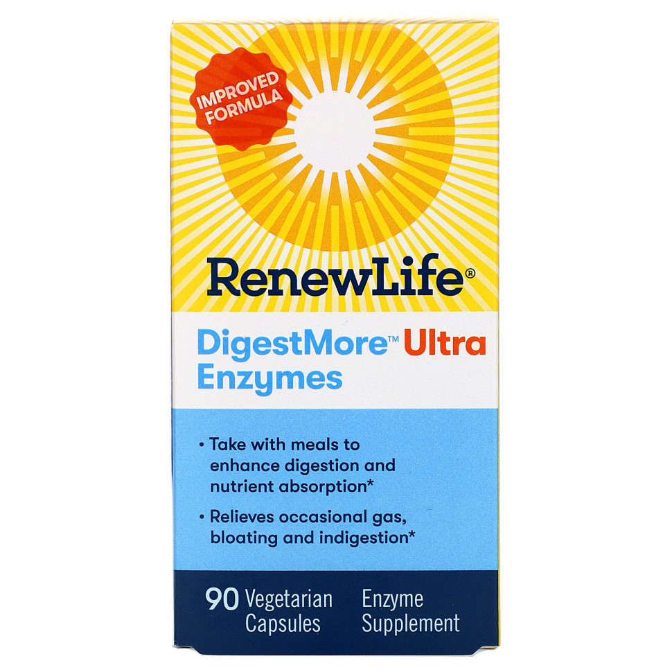 Renew Life, DigestMore Ultra Enzymes, 90    8690