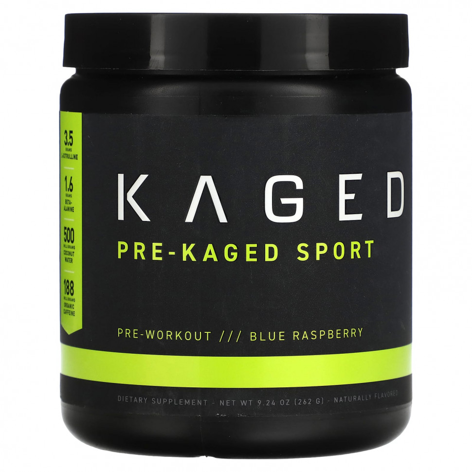 Kaged, Pre-Kaged, Sport Pre-Workout,  , 262  (9,24 )  4730