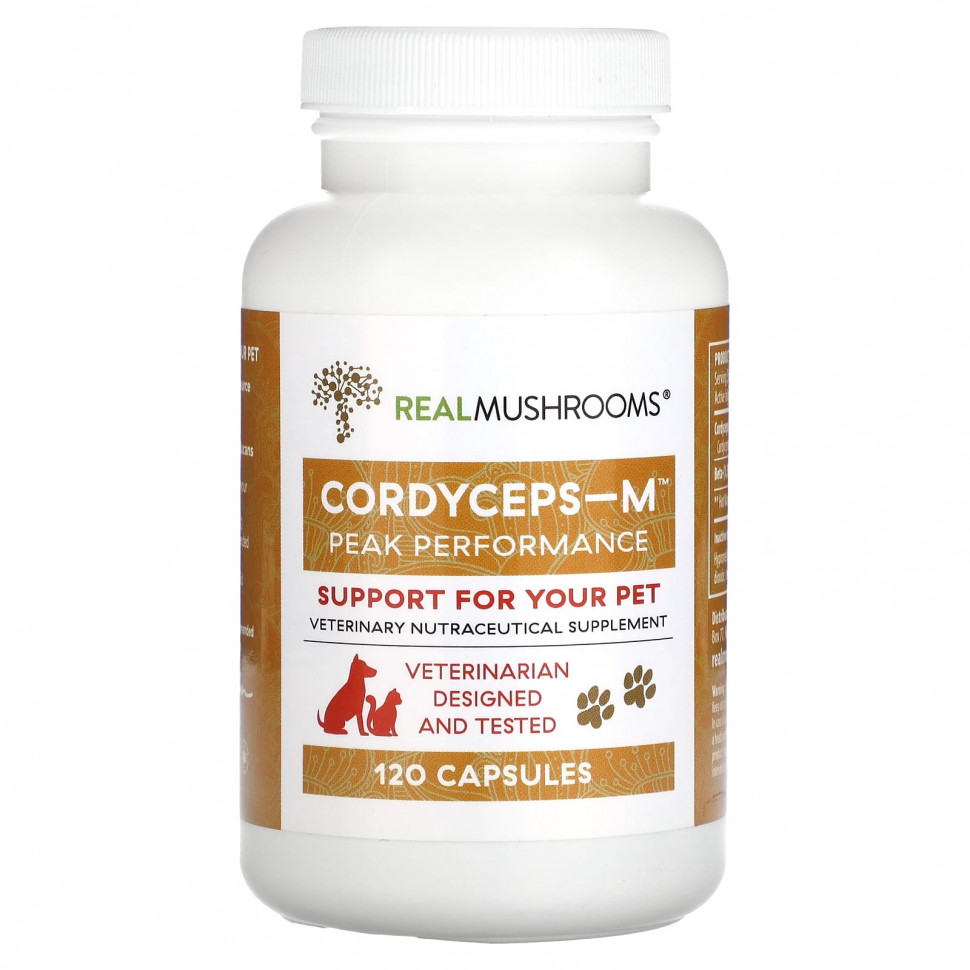 Real Mushrooms, Cordyceps-M,    , 120   3330