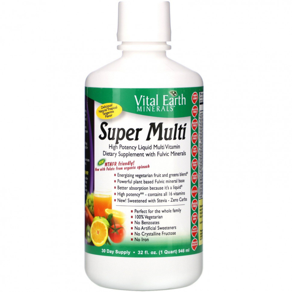 Vital Earth Minerals, Super Multi,  ,    , 946  (32 . )  7720