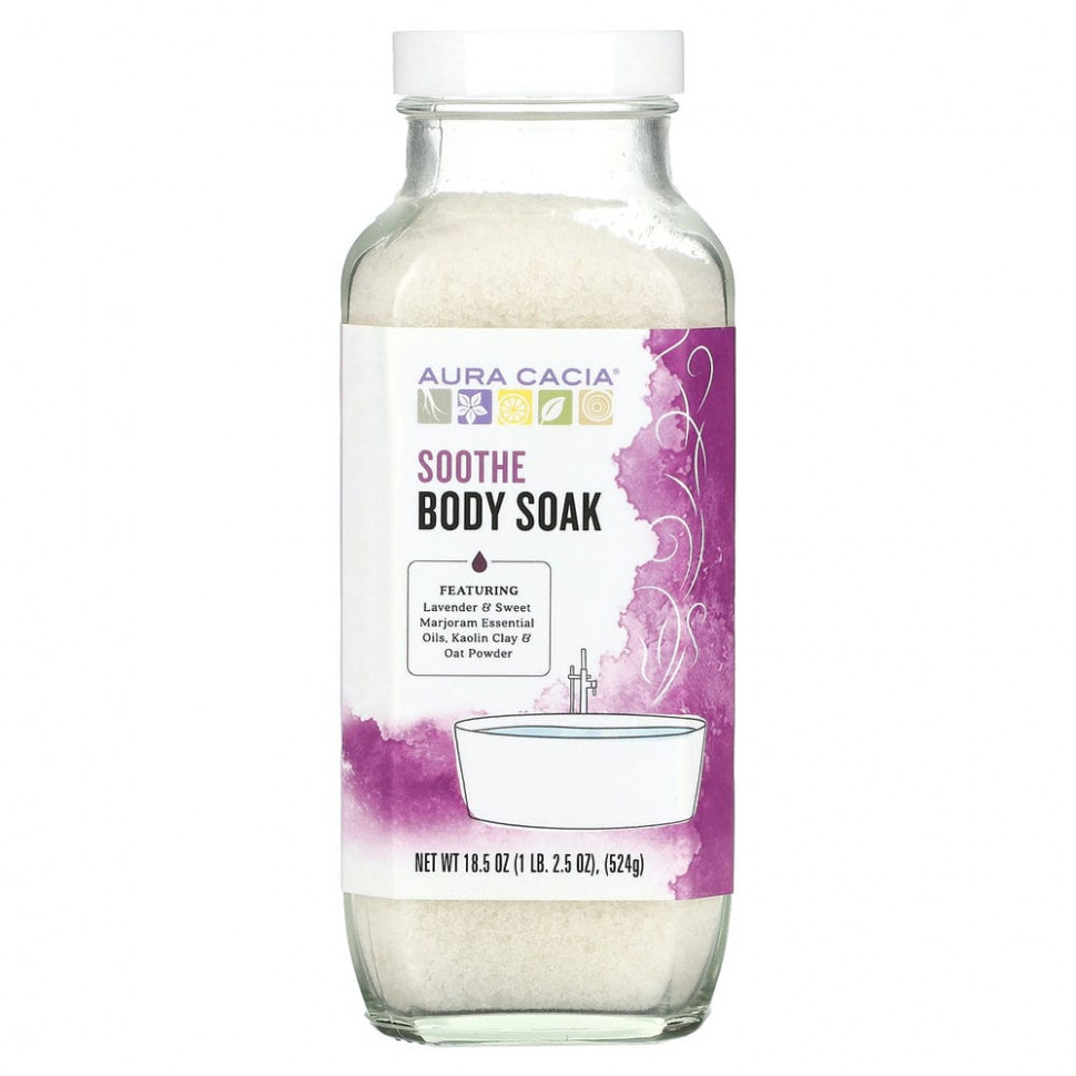 Aura Cacia, Body Soak, Soothe, 524  (18,5 )  3070