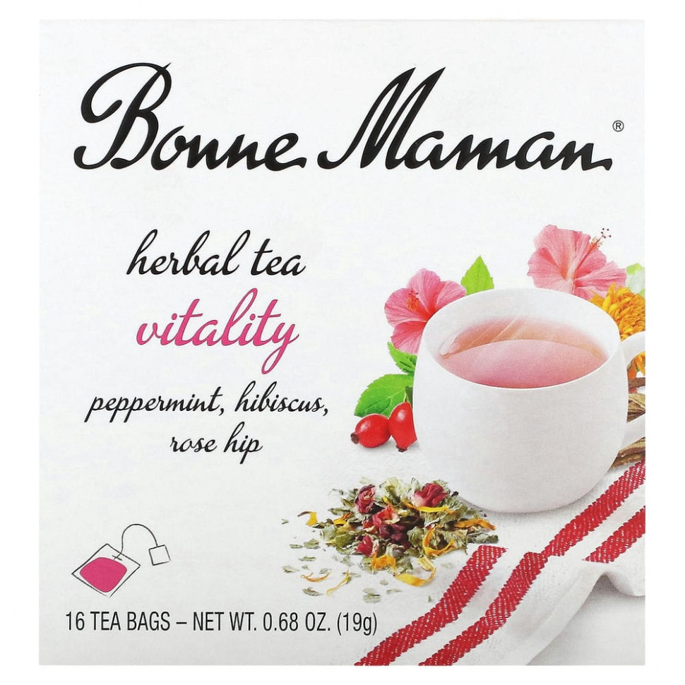 Bonne Maman, Herbal Tea, Vitality,  , 16  , 19  (0,68 )  1440