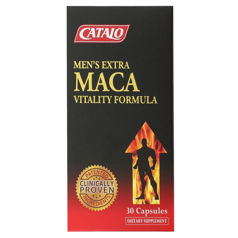 Catalo Naturals, Men's Extra Maca Vitality Formula, 30   9440