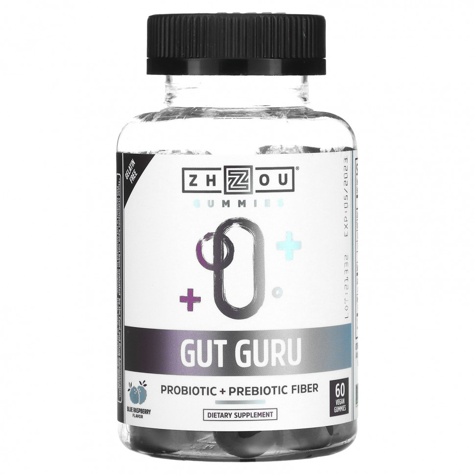 Zhou Nutrition, Gut Guru,  , 60     3690