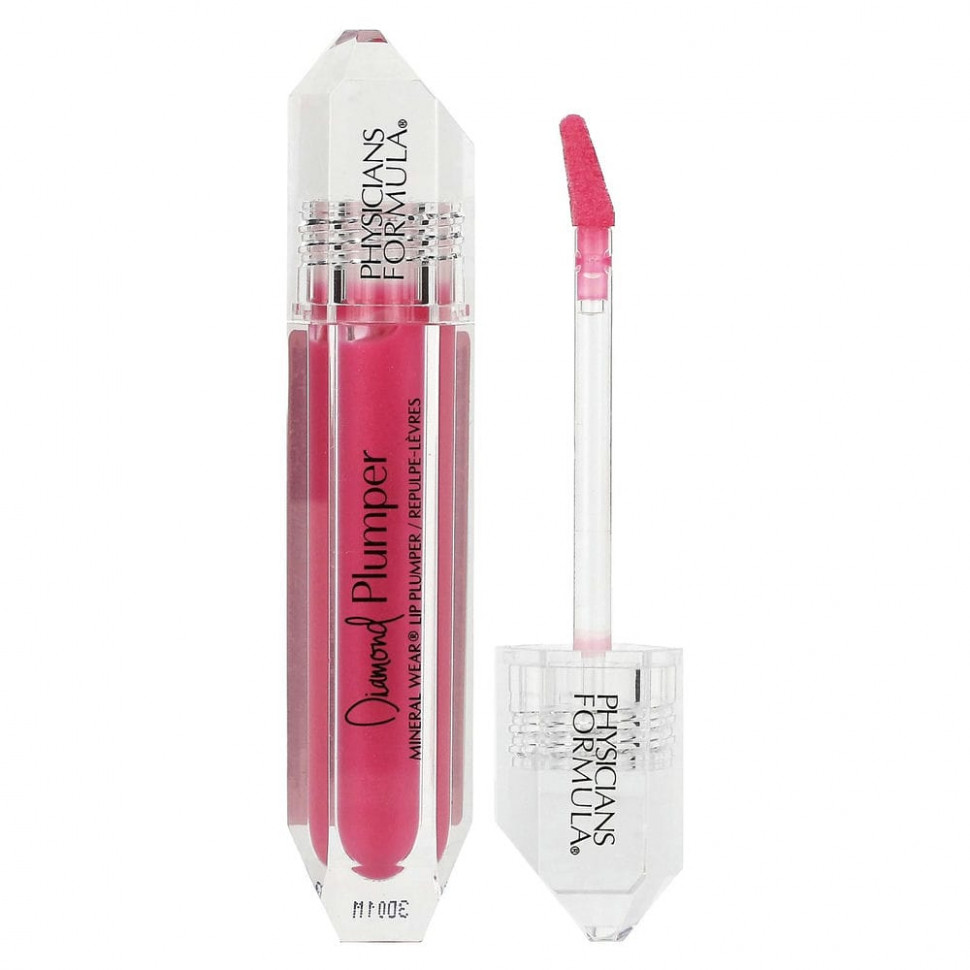 Physicians Formula, Diamond Plumper, Mineral Wear Lip Plumber, Pink Radiant Cut, 5  (0,17 )  1990