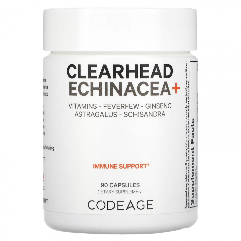 Codeage, Clearhead Echinacea +, 90   4630