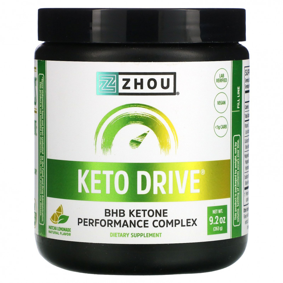 Zhou Nutrition, Keto Drive,   , 263  (9,2 )  6450