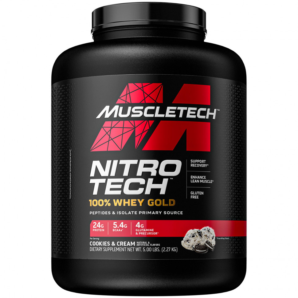 Muscletech, Nitro Tech, 100% Whey Gold,  ,   , 2,27  (5 )  15490