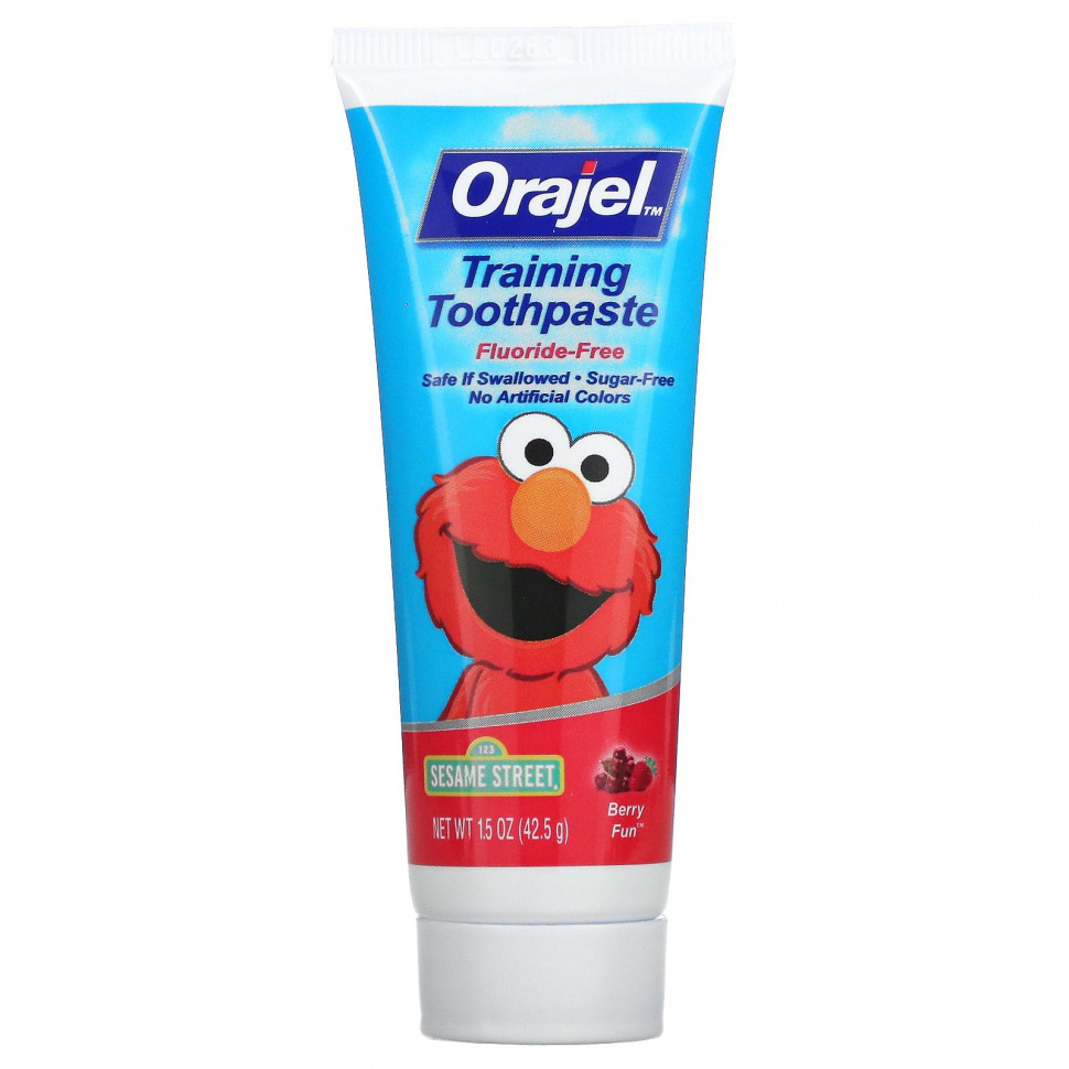 Orajel, Elmo Training Toothpaste,  ,  3   4 , Berry Fun, 42,5  (1,5 )  830