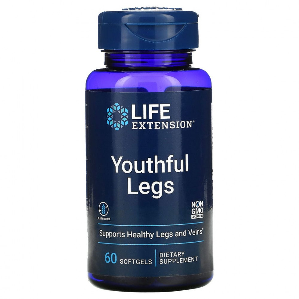 Life Extension, Youthful Legs,    , 60    2620