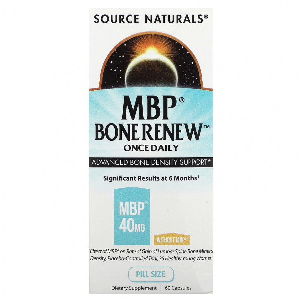 Source Naturals, MBP Bone Renew, 60   4630