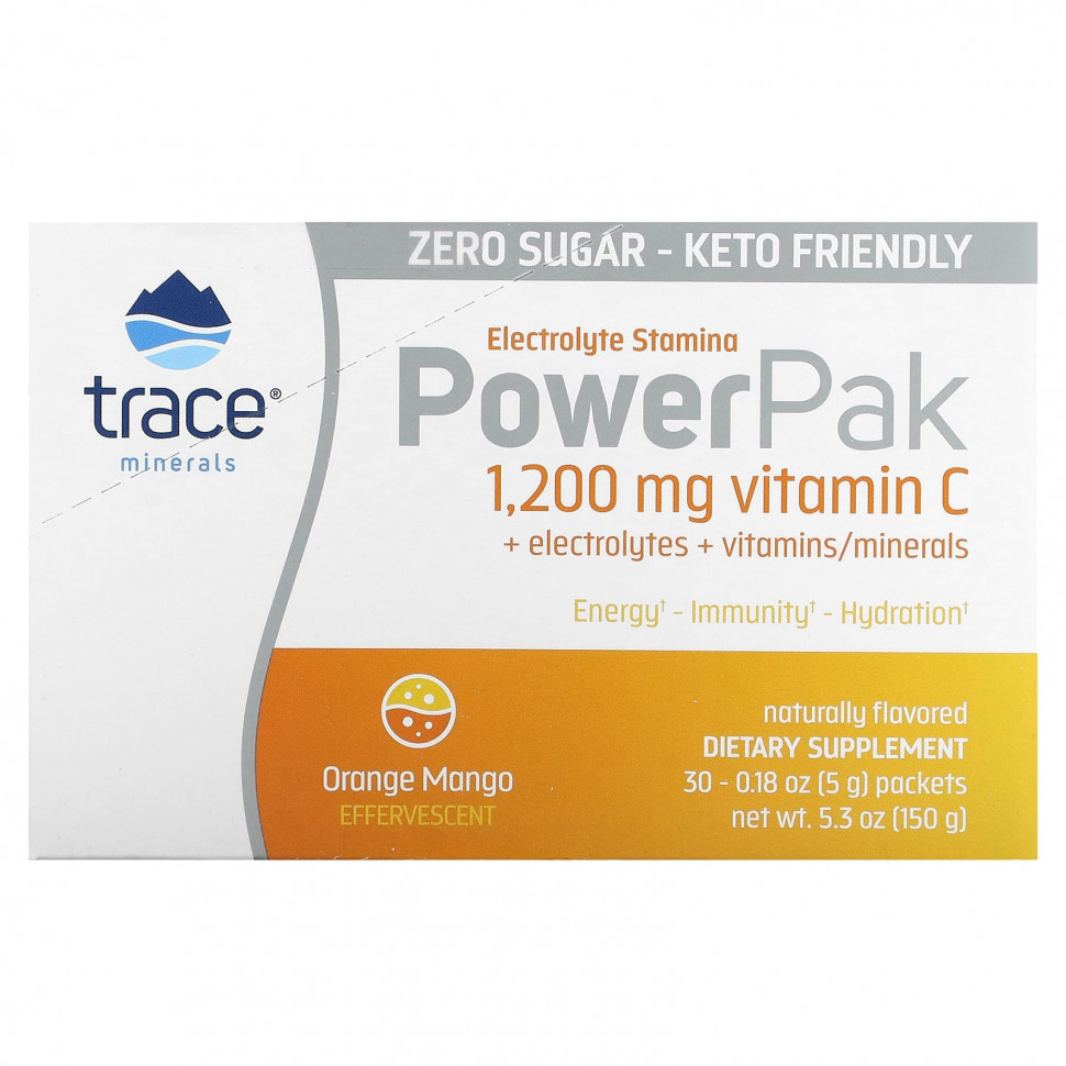 Trace Minerals , PowerPak,   , 30   5  (0,18 )  3470