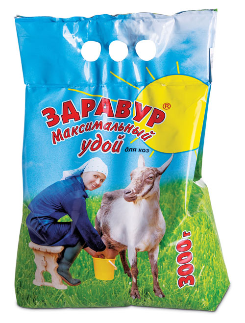 Кормовая добавка Здравур максимальный удой для коз 3 кг  299р