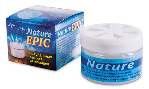 Гель-репелент на эфирных маслах NATURE EPIC 50 мл.  135р