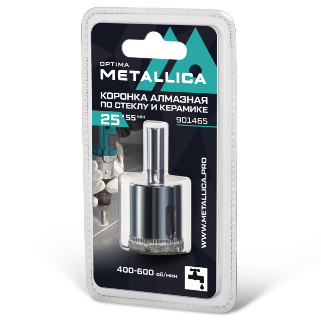 ���� ������� �������� METALLICA Optima �� ������ � ������ 25x55��, ����, ������ ������ �� 305 ���