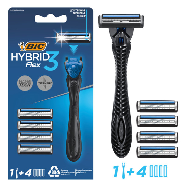 ���� ������ ��� ������ BIC Flex 3 Hybrid + 4 �������, ����, ������ ������ �� 619 ���