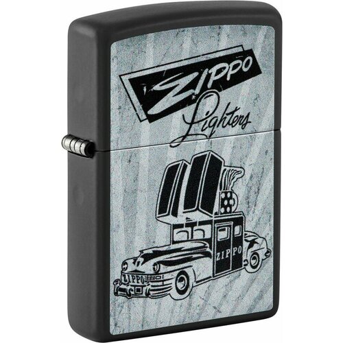  ZIPPO Car Design   Black Matte, /, , 38x13x57 , ,    6570 