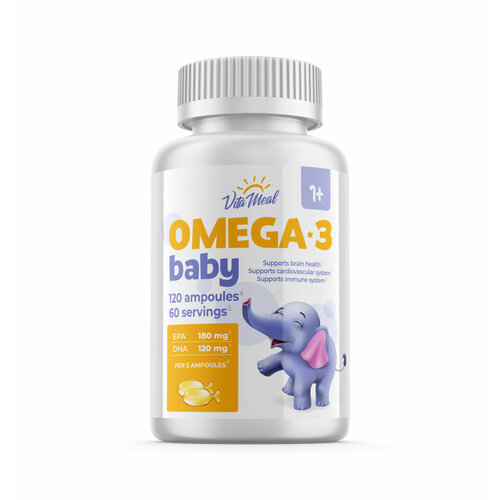  3     VitaMeal Omega-3 Bab   -, 120  860