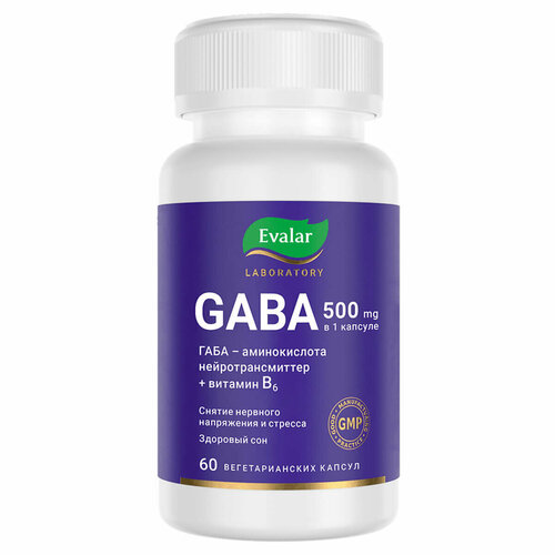 GABA 500 , 60 , Evalar Laboratory, ,    1113 