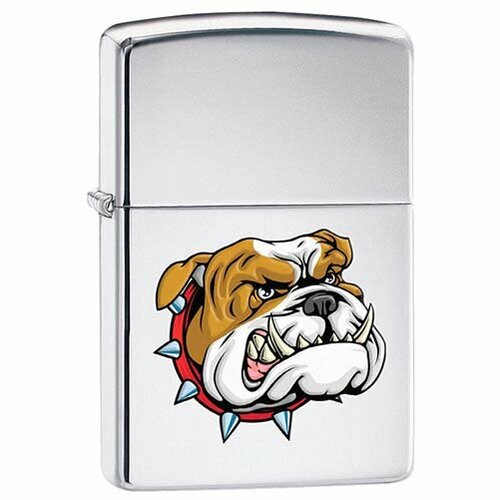    . High Polish Chrome  Zippo 250 MEAN DOG GS, ,    3160 