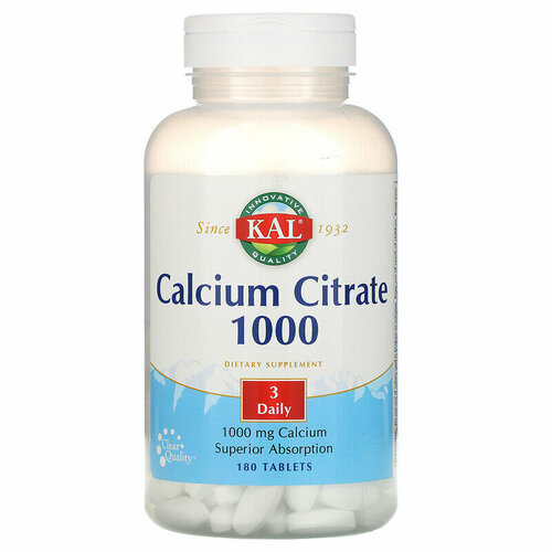 KAL Calcium Citrate ( ) 1000  180 , ,    3404 