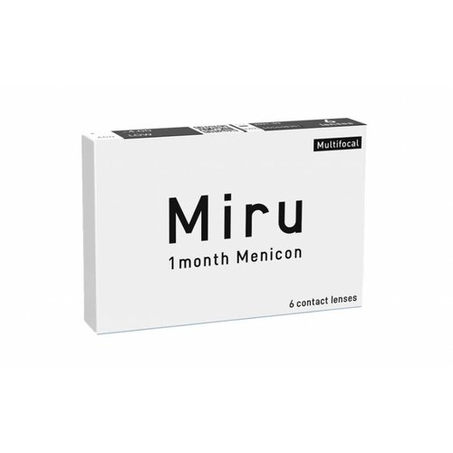   Menicon Miru 1month Multifocal, 6 ., R 8,6, D -3, ADD: , , 1 ., ,    4800 