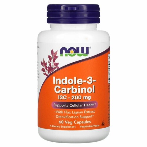 NOW Indole-3-Carbinol (-3-) 200  60  (Now Foods) 3500