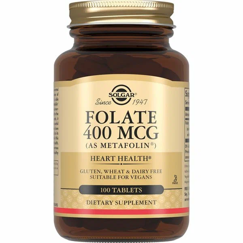 Folate (Metafoline) ., 400 , 100 . 2028