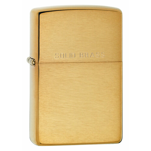  Brushed Brass Zippo . 204 5200