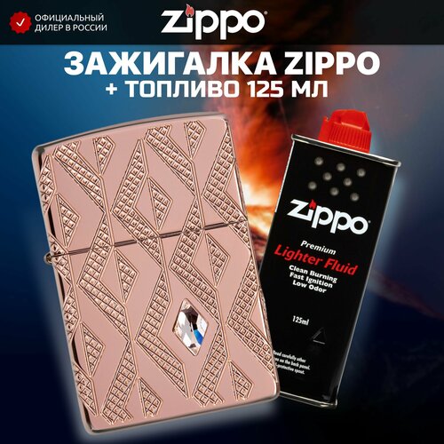   ZIPPO 49702 Armor Geometric Diamond Pattern +     125 , ,    25337 