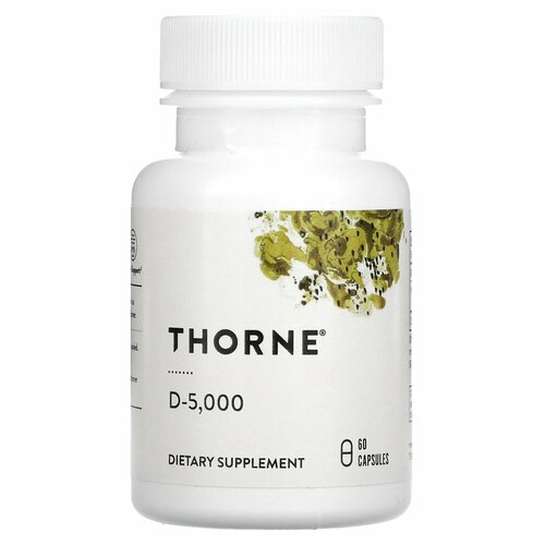 Thorne Research, D-5000, 125  (5000 ), 60  3199