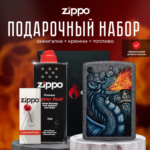  ZIPPO   (   Zippo 49776 Fiery Dragon +  +  125  ), ,    6623 