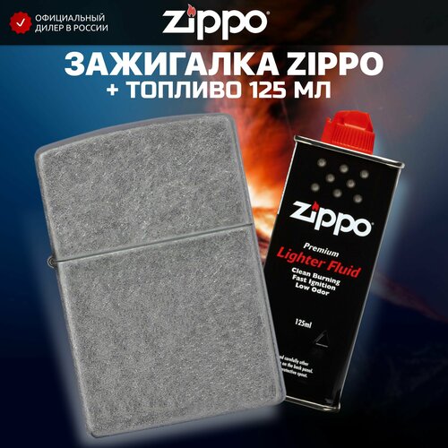   ZIPPO 121FB Classic Antique Silver Plate +     125  5322