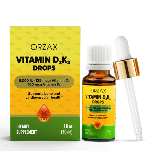  3+2 Vitamin D3+2, ORZAX, 30 , 5000 IU 1580