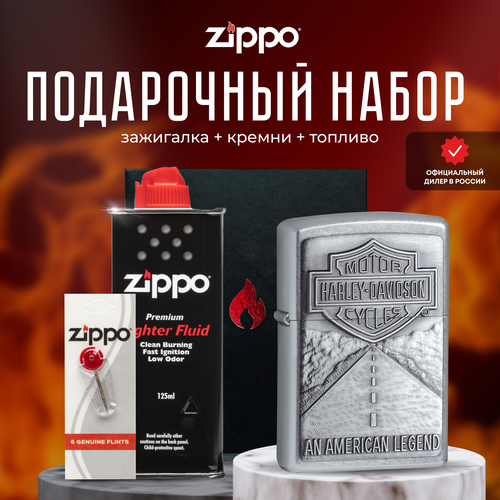  ZIPPO   (   Zippo 20229 Harley-Davidson +  +  125  ), ,    9735 