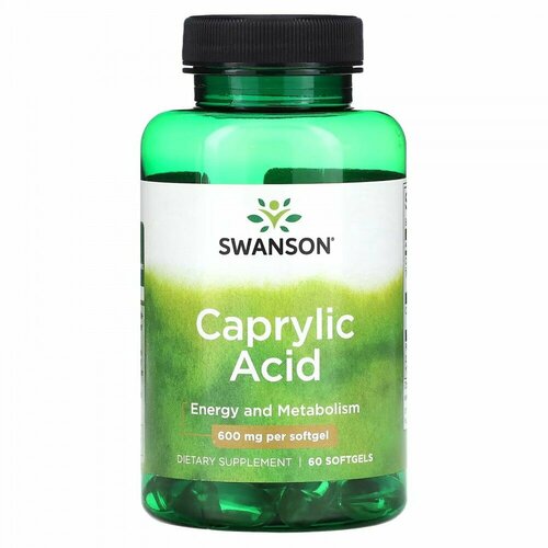 Caprylic Acid Swanson 1600