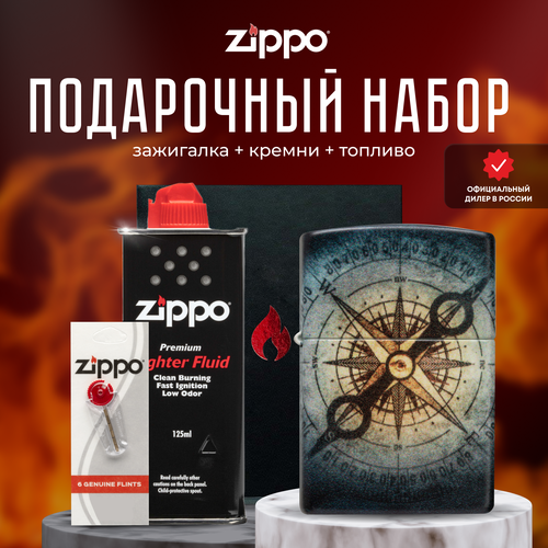  ZIPPO   (   Zippo 48562 Compass Ghost +  +  125  ), ,    9561 