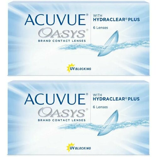   ACUVUE OASYS with Hydraclear Plus, 6 ., R 8,4, D -6, 2 . 4160