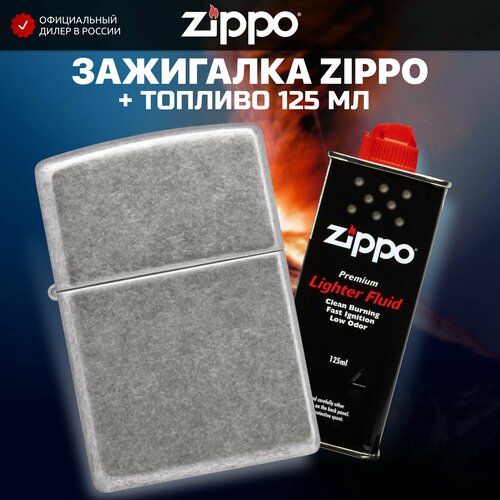   ZIPPO 28973 Armor Antique Silver Plate +     125 , ,    10708 