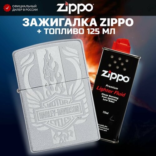   ZIPPO 49660 Harley-Davidson +     125 , ,    6251 