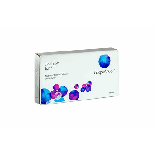   CooperVision Biofinity Toric., 3 ., R 8,7, D -2,CYL:-0,75,A:20, , 1 . 2490