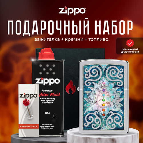  ZIPPO   (   Zippo 48592 Lotus Flower +  +  125  ) 5936